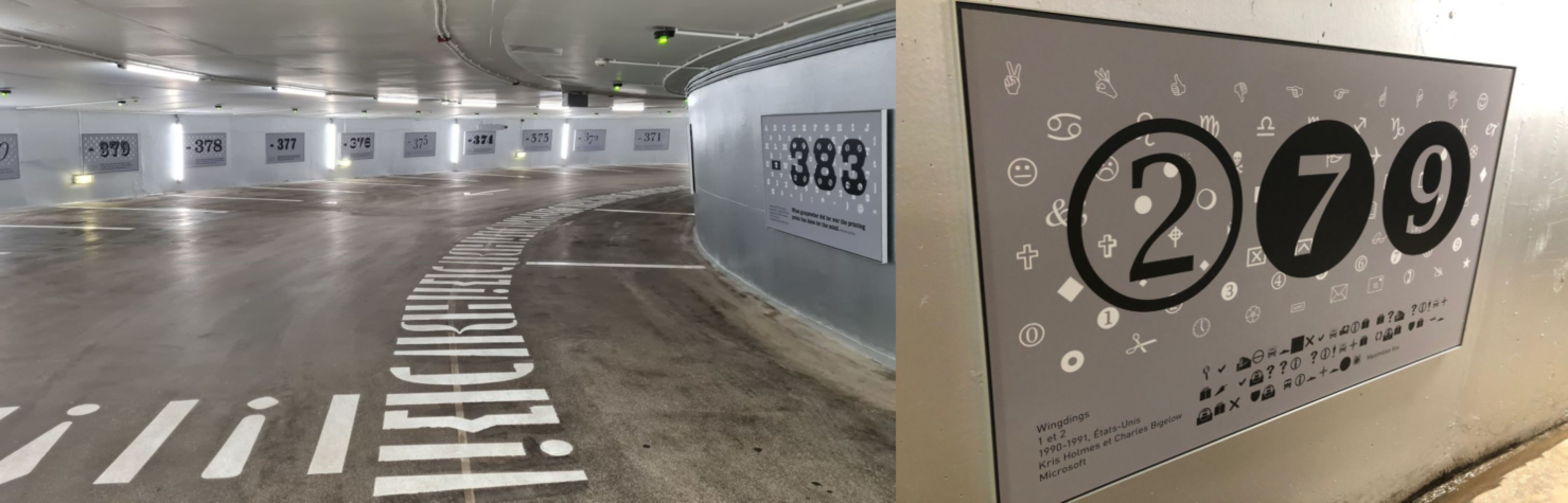 Actualité Découverte du parking typographique Gutenberg à Strasbourg